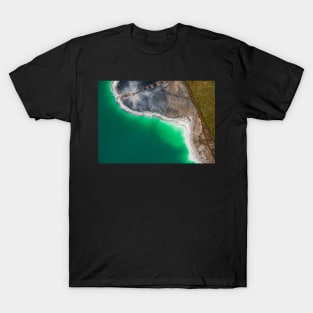 Azure lake top view T-Shirt